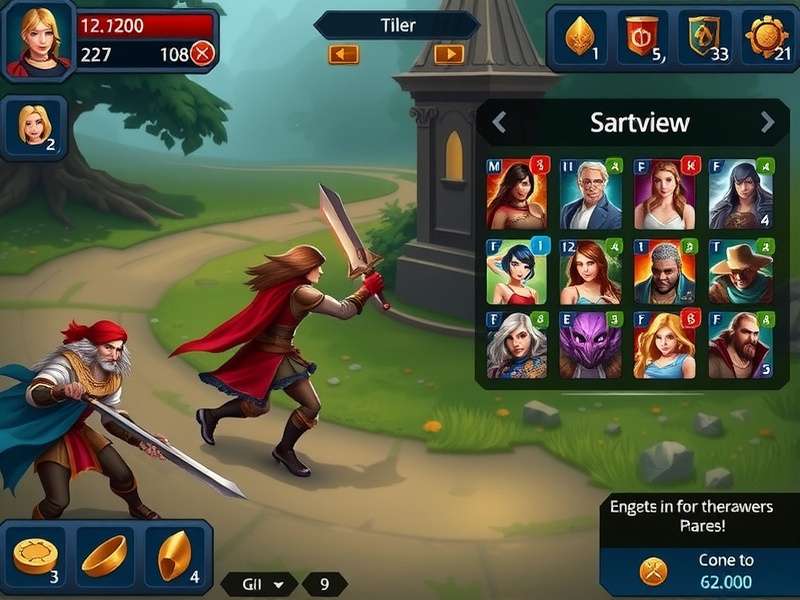 Clove Conquest Heroes character progression interface